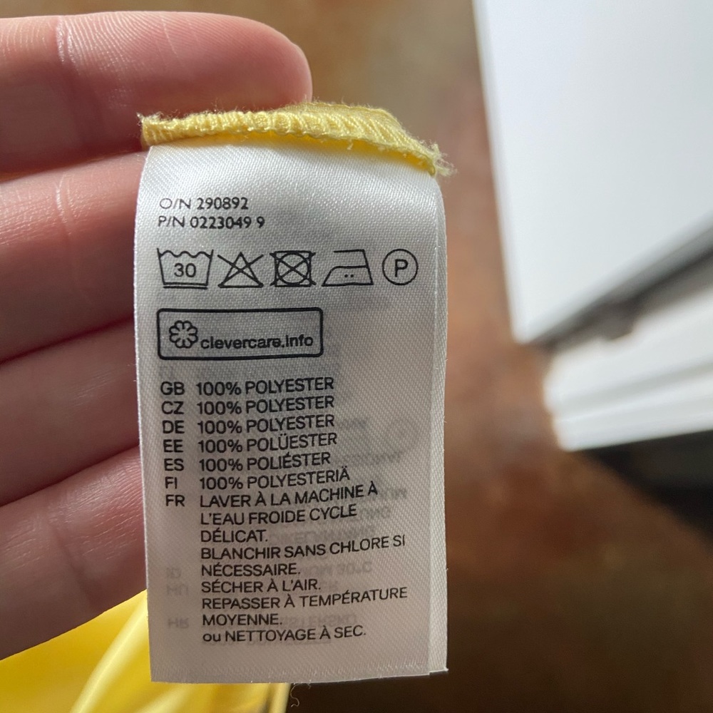 H&M Yellow Tank Size 10 - Picture 5 of 10